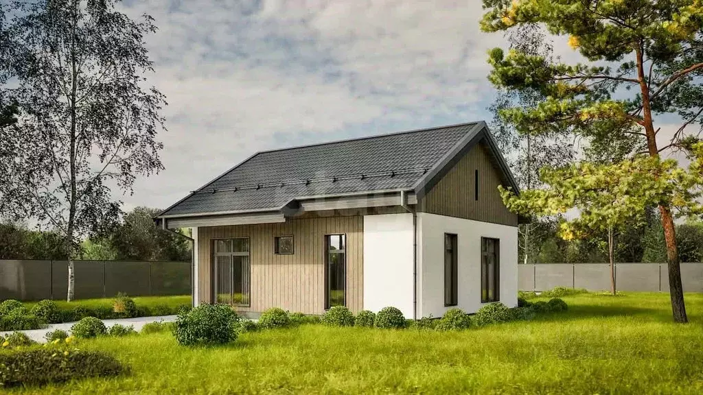 Дом в Пермский край, Пермский муниципальный округ, д. Горшки  (60 м) - Фото 1