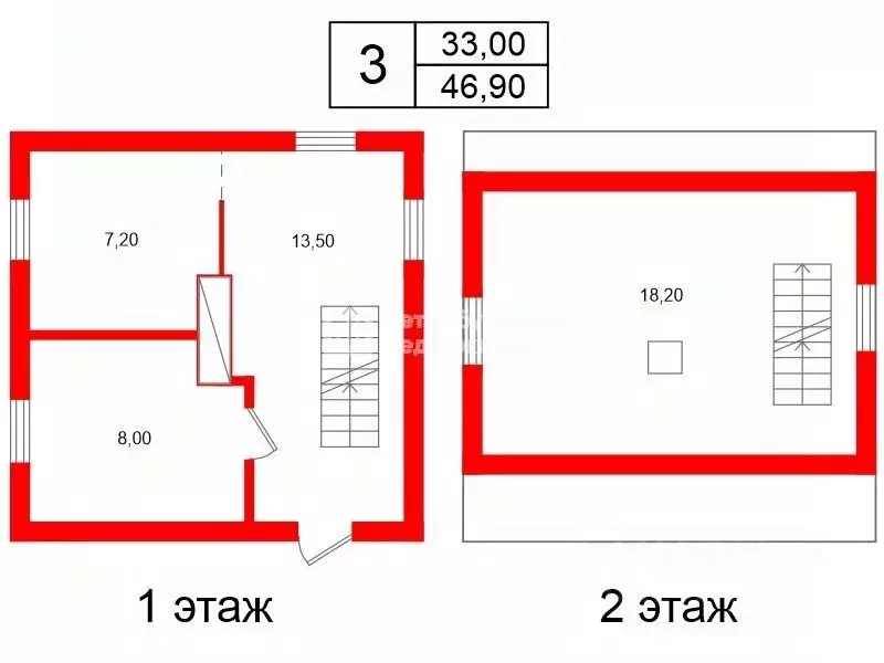 Дом в Санкт-Петербург Красный Треугольник СНТ, ул. Шоссейная (47 м) - Фото 2