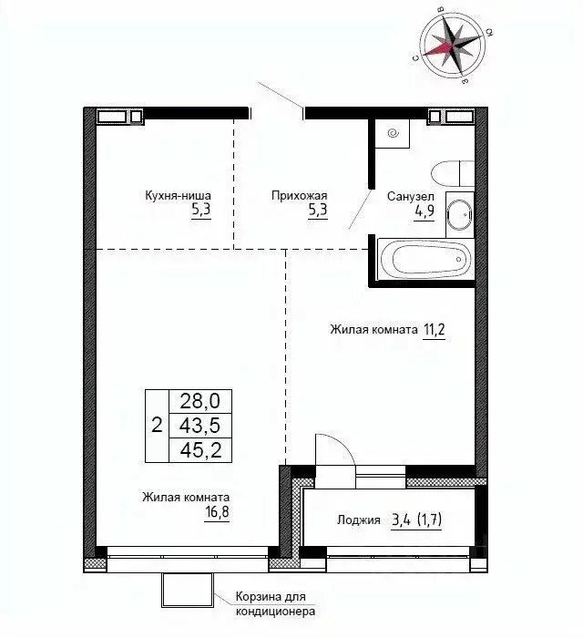 2-к кв. Приморский край, Надеждинский район, пос. Новый ул. Ленина, ... - Фото 0