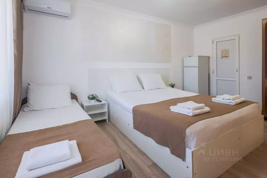 Комната Краснодарский край, Сириус пгт ул. Крамского, 13В (17.0 м) - Фото 0