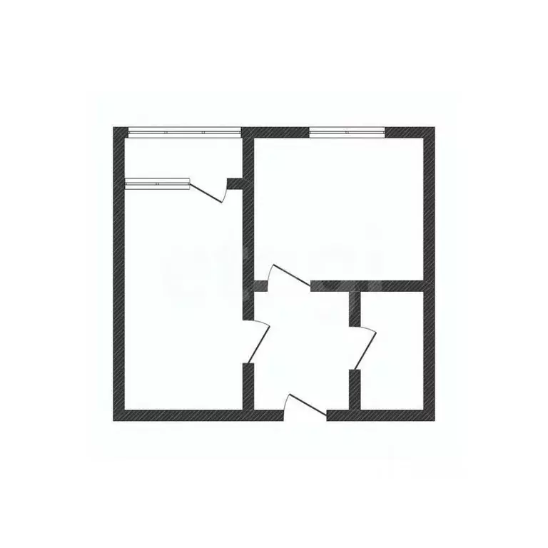 1-к кв. Курская область, Курск ул. Евгения Клевцова, 12 (37.5 м) - Фото 2