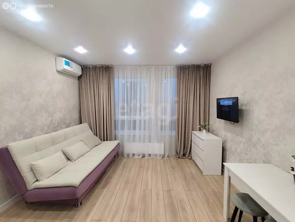 Квартира-студия: Тюмень, Полевая улица, 117к4 (22 м) - Фото 0