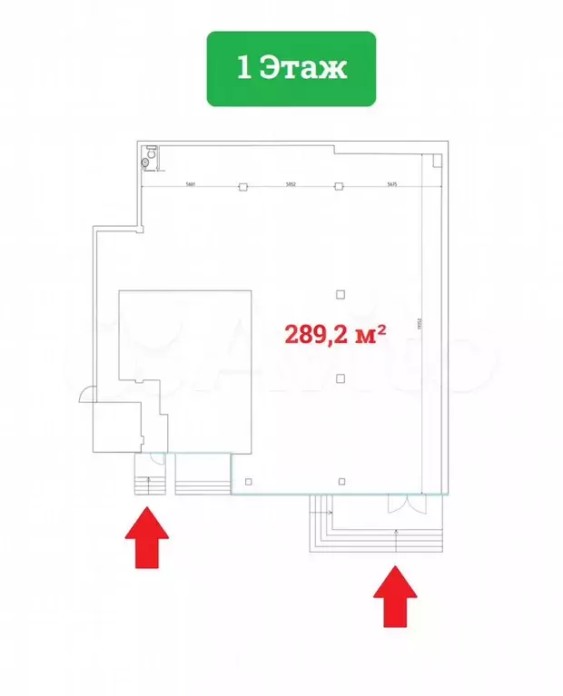 Продажа габ - Офис «Альфа-Банк  - 289,2 м - Фото 0