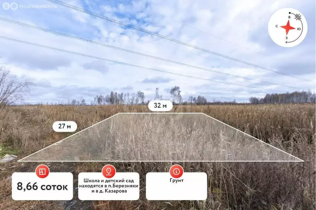 Участок в Тюмень, 4-й км Салаирского тракта (8.66 м) - Фото 2