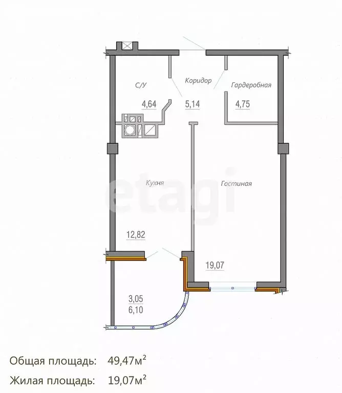 Дом в сельское поселение Подстепки, СНТ Приморское (50 м) - Фото 1