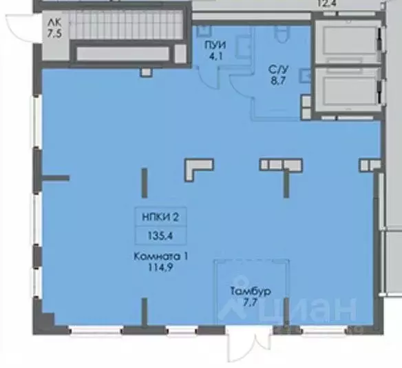 Помещение свободного назначения в Московская область, Красногорск ... - Фото 2