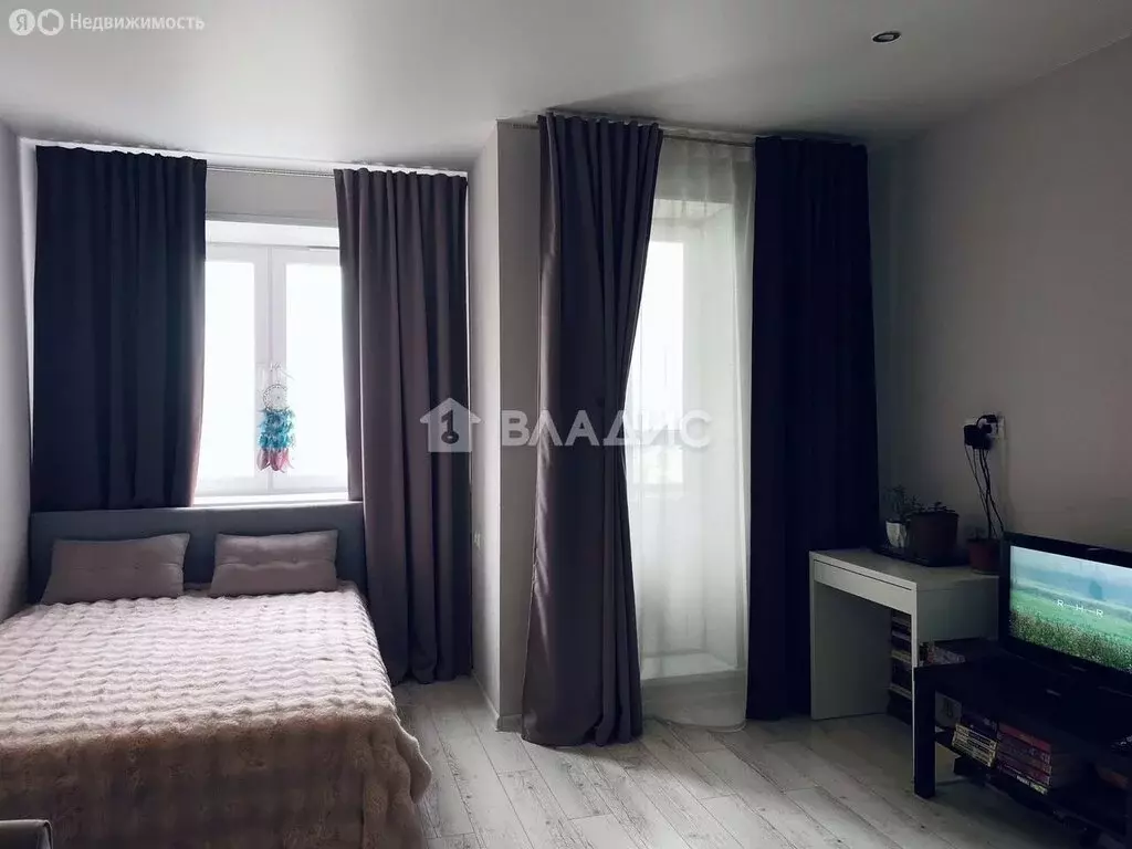 Квартира-студия: посёлок городского типа Мирный, Крымская улица, 12/11 ... - Фото 1