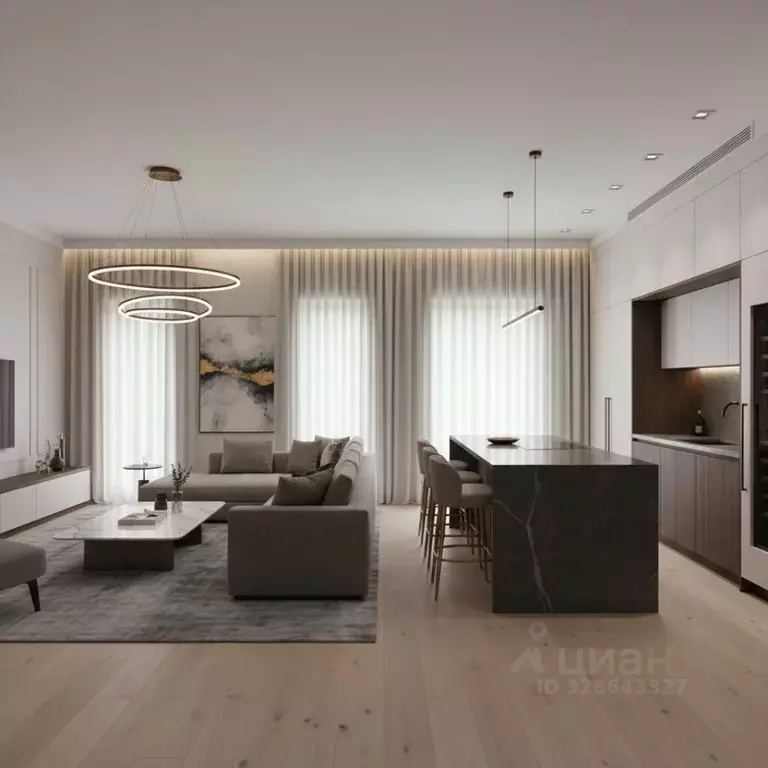 3-к кв. Москва Ленинградский просп., 37/4 (110.0 м) - Фото 1