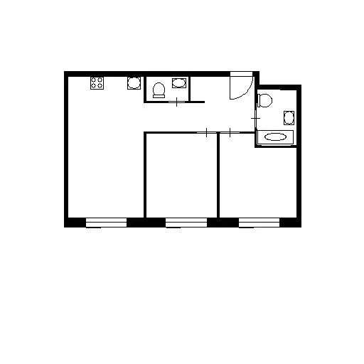 2-к кв. Москва Полярная ул., 27к4 (63.0 м) - Фото 2