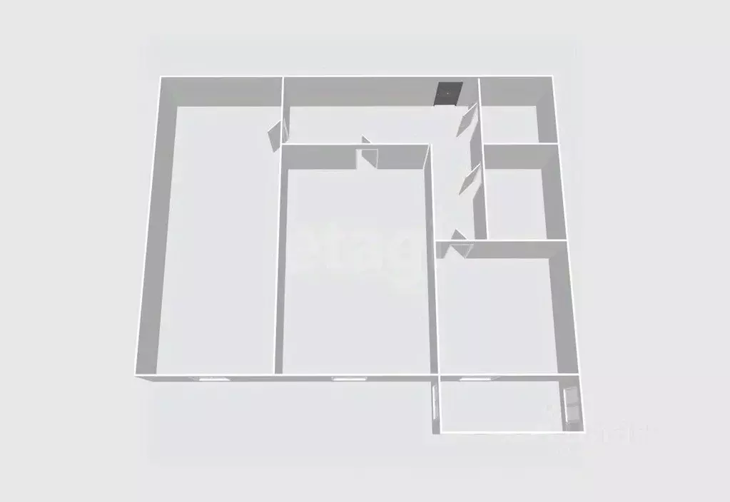 2-к кв. Сахалинская область, Анивский городской округ, с. Троицкое ул. ... - Фото 1