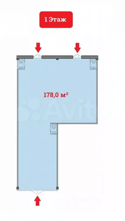 Аренда Торгового помещения у метро - 178,0 м - Фото 0