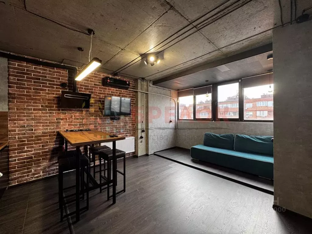 Студия Ростовская область, Ростов-на-Дону ул. Шаповалова, 1Ес2 (31.5 ... - Фото 1