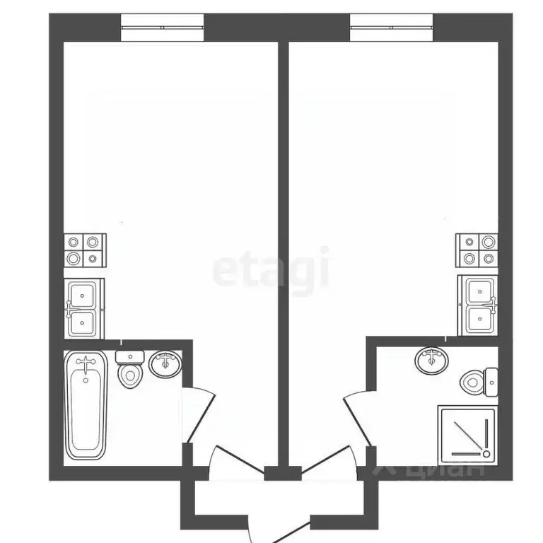 2-к кв. Крым, Ялта ул. Блюхера, 19 (80.8 м) - Фото 1