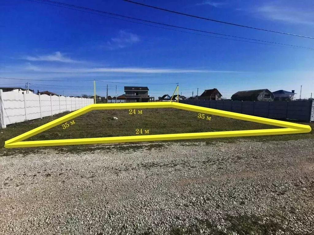 Участок в Крым, Сакский район, Молочненское с/пос, с. Витино ул. ... - Фото 1