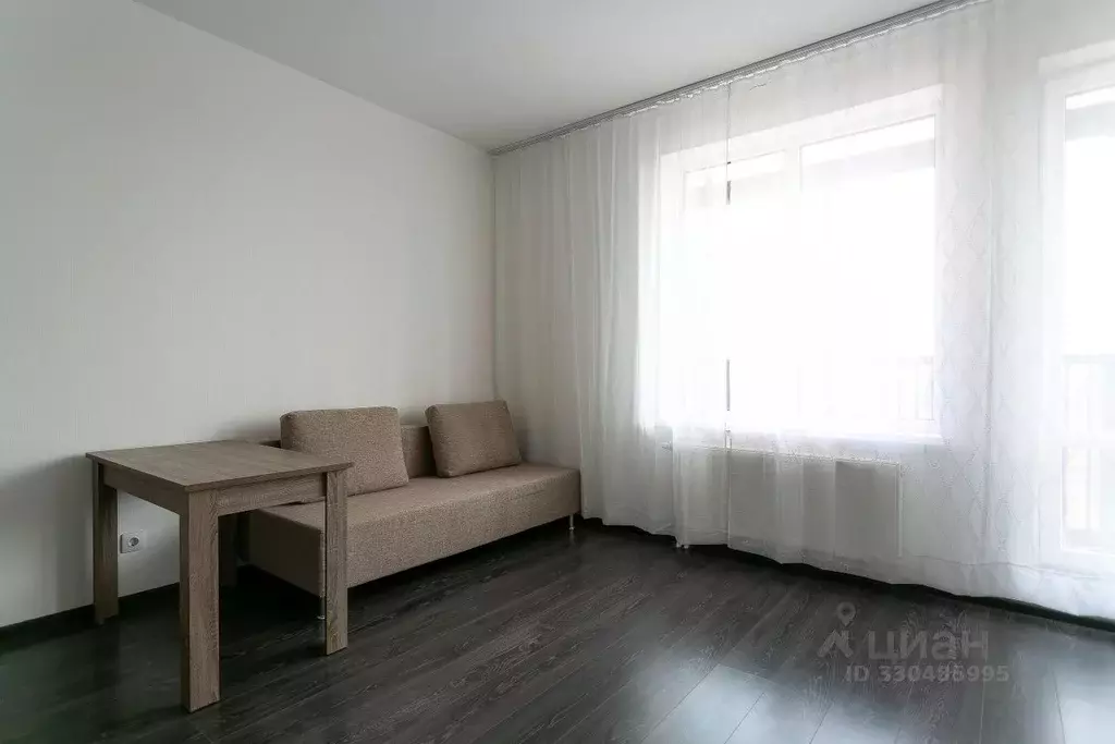 Студия Санкт-Петербург аллея Арцеуловская, 19 (24.4 м) - Фото 1