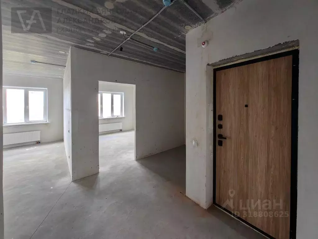 Квартира, 2 комнаты, 48.3 м - Фото 0