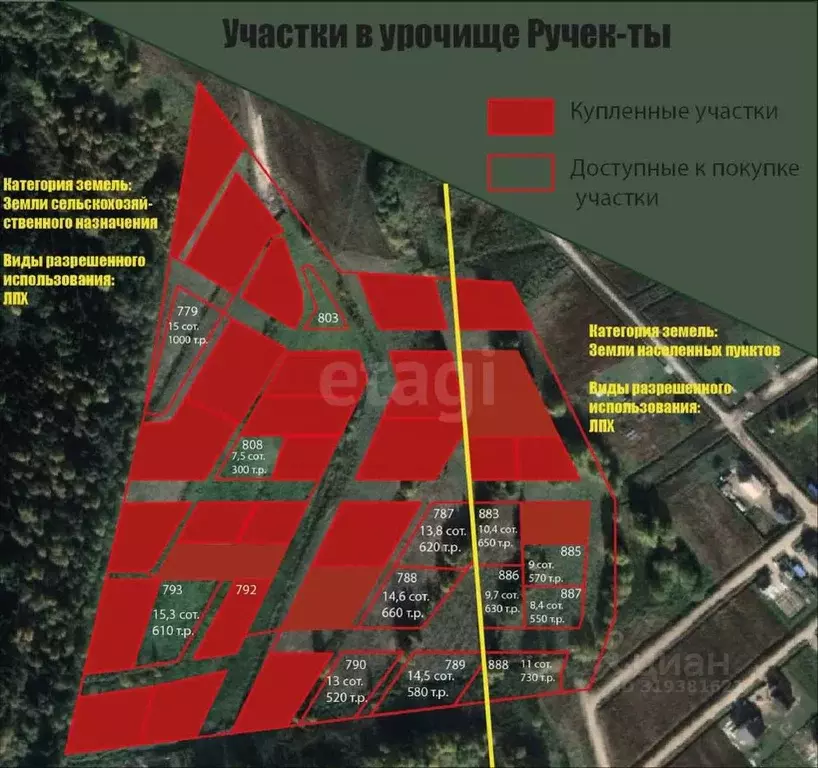 Участок в Коми, Сыктывкар пос. Холмы-3,  (9.8 сот.) - Фото 1