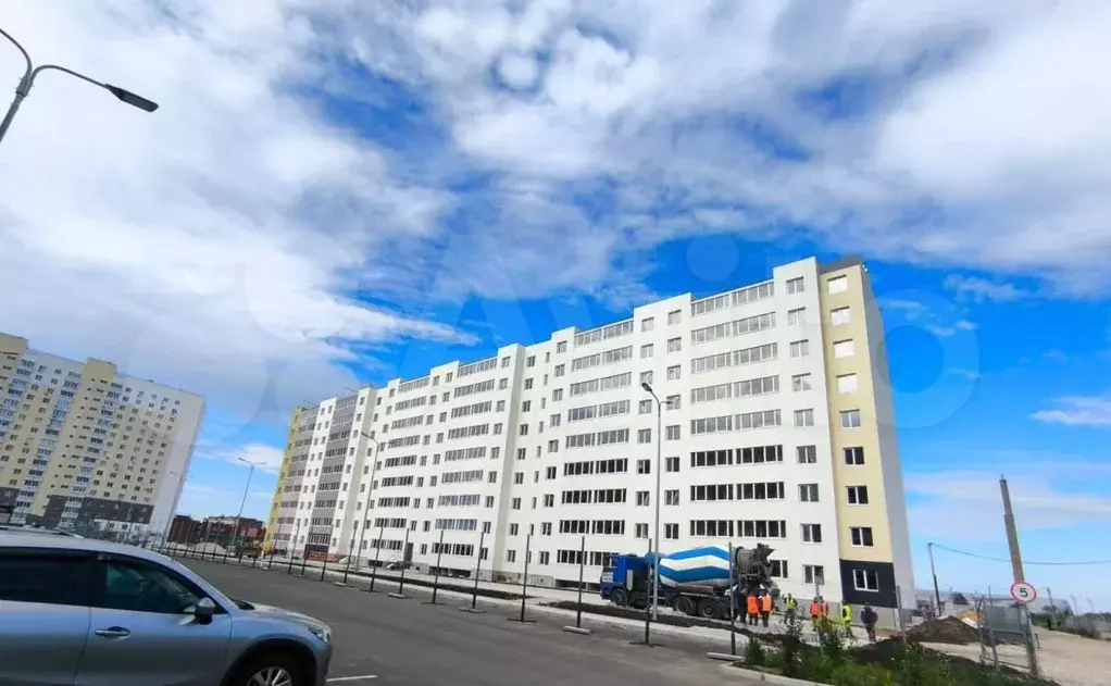 1-к. квартира, 40 м, 1/9 эт. - Фото 1