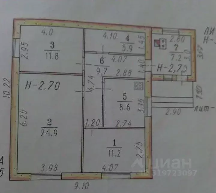 Дом в Омская область, Омск Новоомская ул. (90 м) - Фото 2