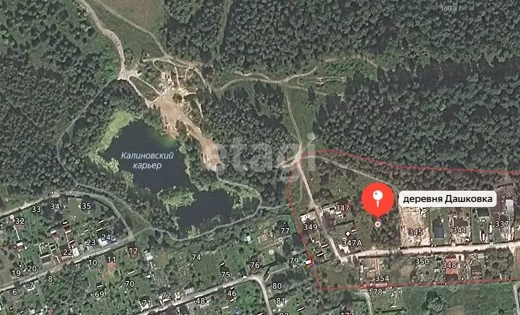 Участок в Московская область, Серпухов городской округ, д. Дашковка  ... - Фото 1