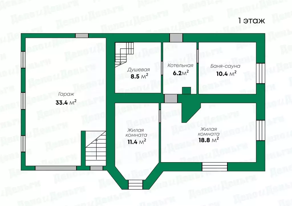 Дом в Кировская область, Киров городской округ, д. Шубино ул. Светлая, ... - Фото 1