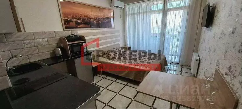 Студия Севастополь проезд Рубежный, 28 (30.0 м) - Фото 1