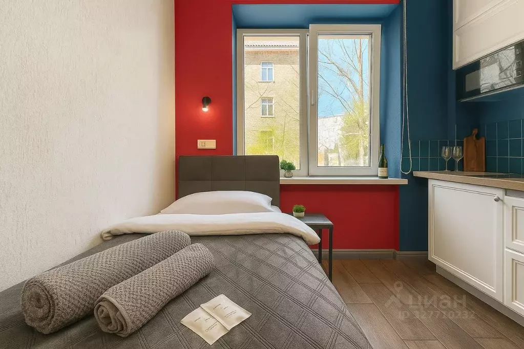 Студия Москва ул. Клары Цеткин, 3 (12.0 м) - Фото 1