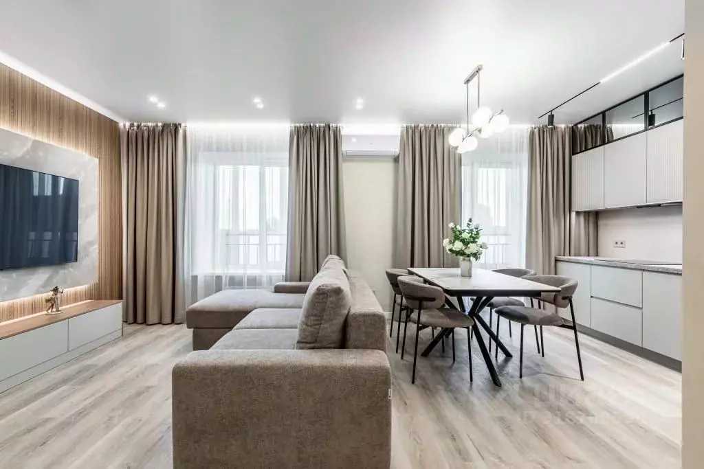 4-к кв. Татарстан, Казань ул. Николая Ершова, 66Б (98.0 м) - Фото 1