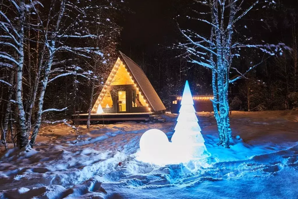 Дом в Ленинградская область, Приозерский район, Красноозерное с/пос, ... - Фото 1