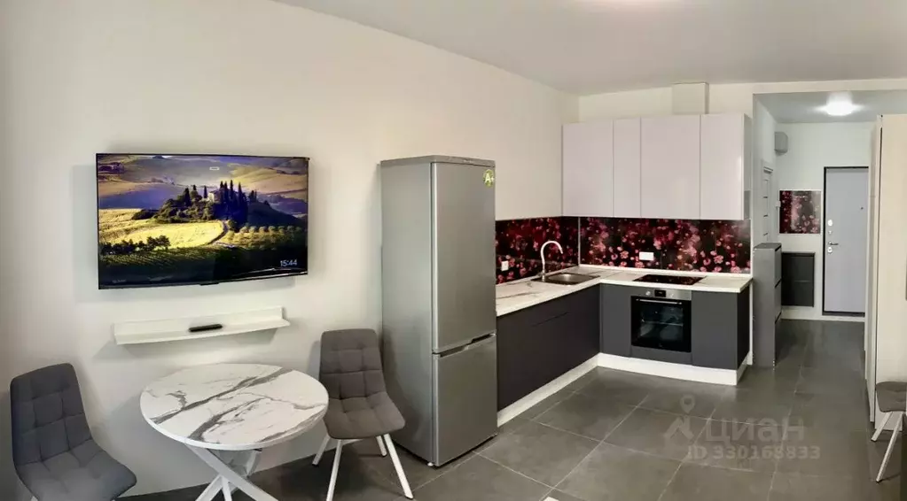Студия Москва Новоостаповская ул., 20 (26.0 м) - Фото 1