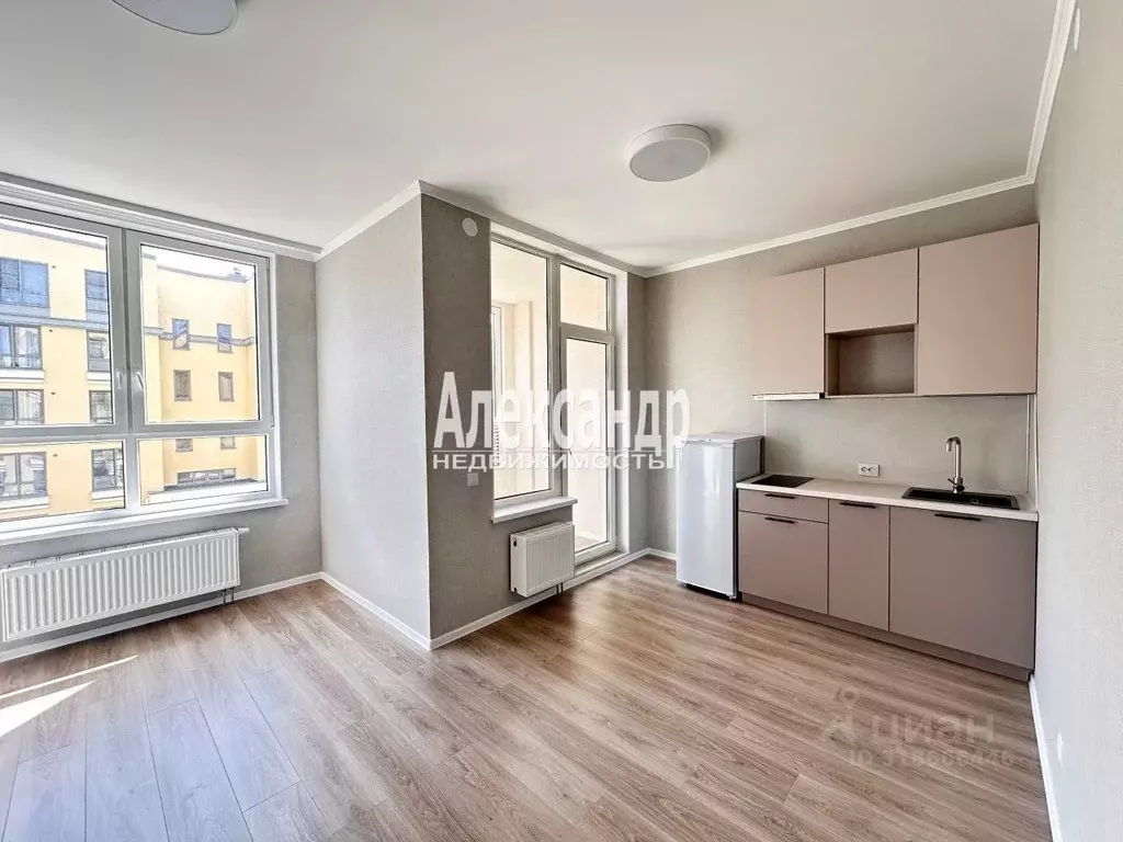 Студия Санкт-Петербург пос. Шушары, ул. Нины Петровой, 10к1 (24.5 м) - Фото 0
