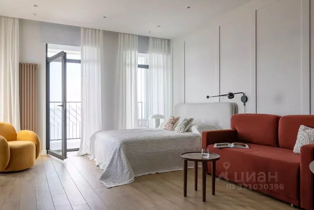 1-к кв. Калининградская область, Светлогорск бул. Морской, 17к6 (46.0 ... - Фото 1