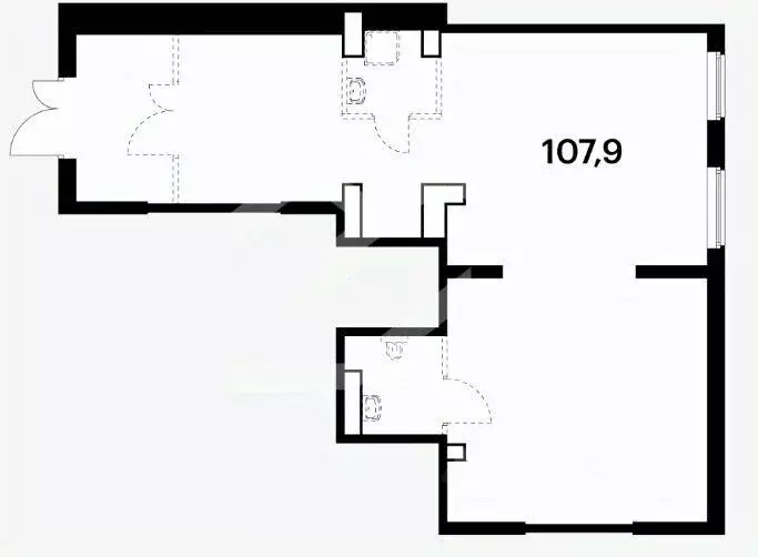 Торговая площадь в Москва Люблинская ул., 72Ак1 (108 м) - Фото 2