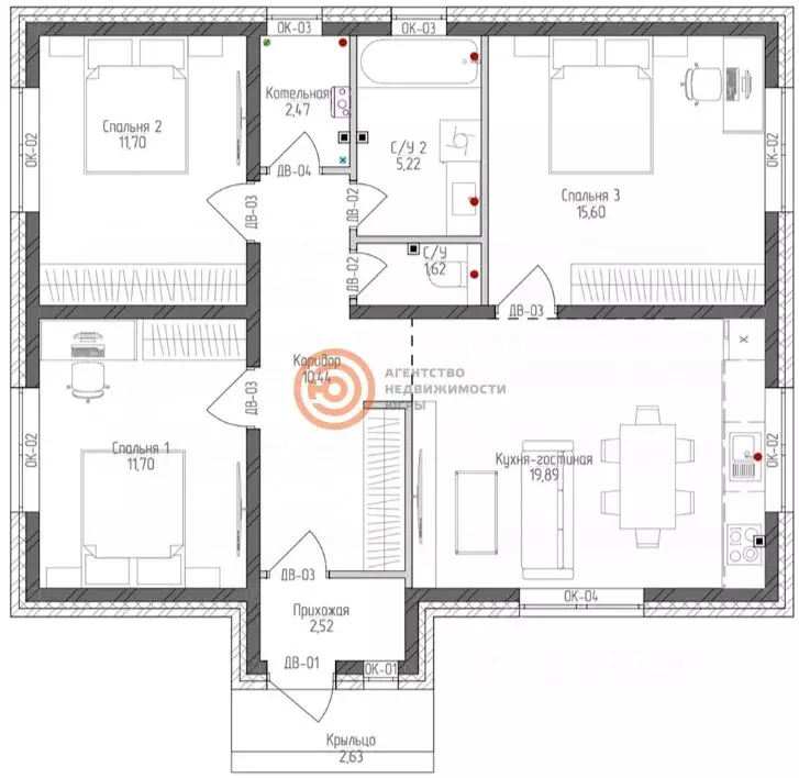 Дом в Тюменская область, Тюмень Восточный мкр,  (81 м) - Фото 2