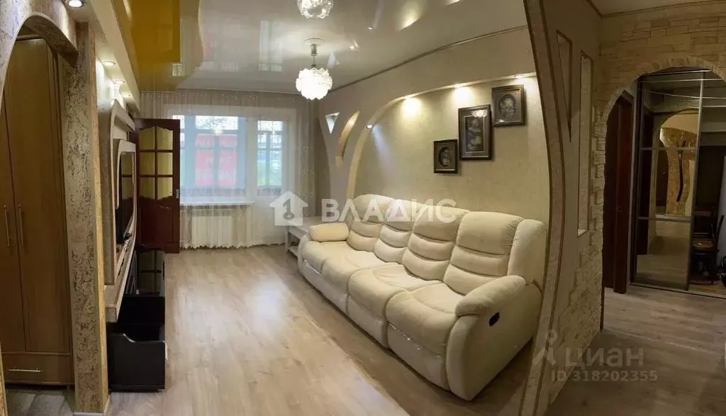 3-к кв. Бурятия, Улан-Удэ Ключевская ул., 58 (57.5 м) - Фото 1
