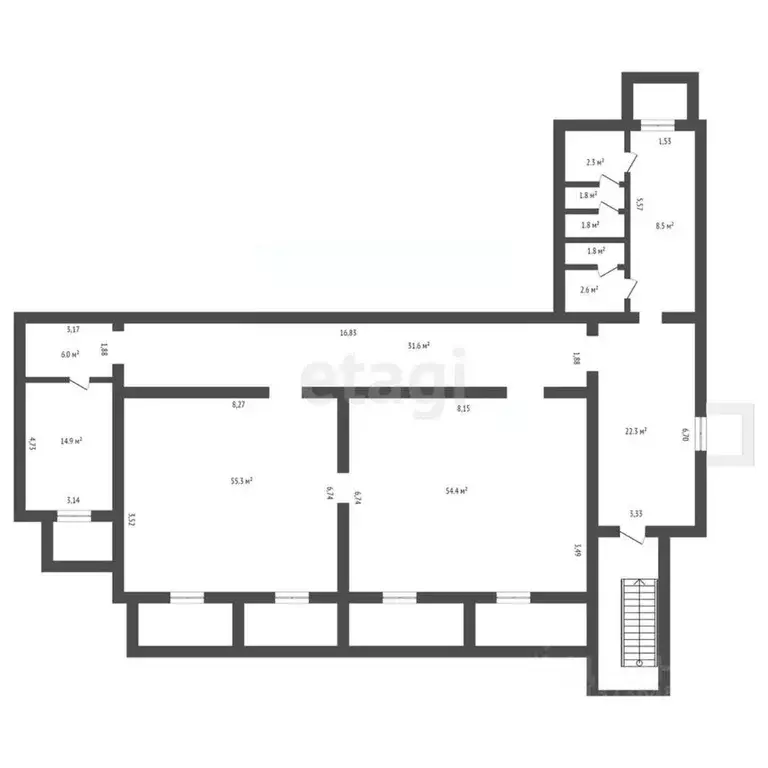 Помещение свободного назначения в Амурская область, Благовещенск ... - Фото 2