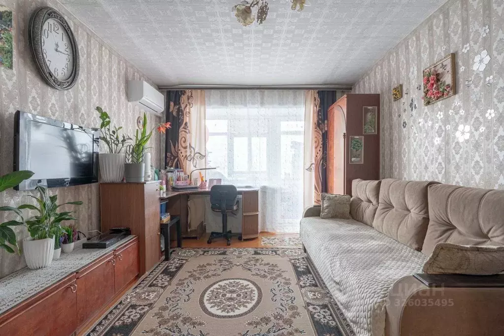 2-к кв. Татарстан, Казань ул. Гагарина, 47 (44.3 м) - Фото 1