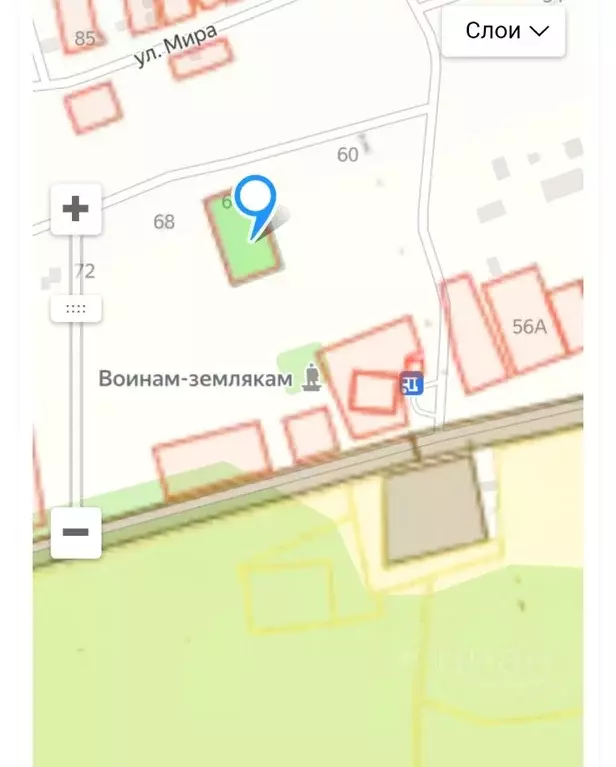 Участок в Нижегородская область, Дивеевский муниципальный округ, д. ... - Фото 0