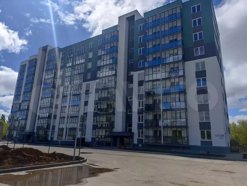 1-к. квартира, 43,2 м, 6/9 эт. - Фото 0