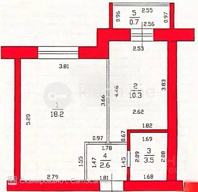 1-к кв. Татарстан, Пестречинский район, Шигалеевское с/пос, с. Новое ... - Фото 2