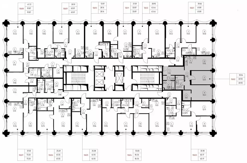 2-комнатная квартира: Москва, ЖК Мира (69.92 м) - Фото 1