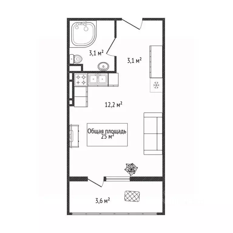 Студия Новосибирская область, Новосибирск просп. Дзержинского, 32А ... - Фото 2