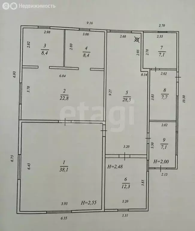 Дом в Южно-Сахалинск, Колодезная улица (140.4 м) - Фото 1