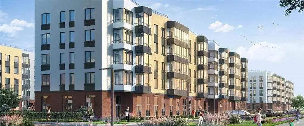 Торговая площадь в Санкт-Петербург пос. Шушары, ул. Нины Петровой, 6к1 ... - Фото 1