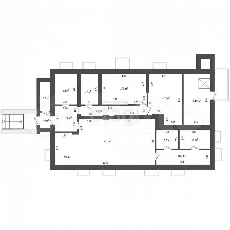 Продам торговое помещение, 160 м - Фото 1