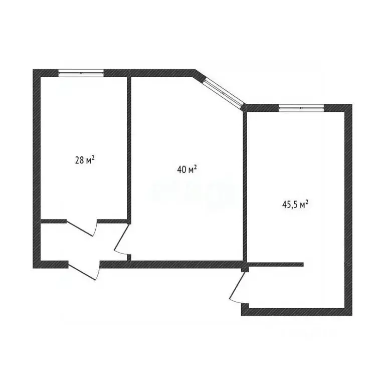 Офис в Новосибирская область, Новосибирск ул. Кошурникова, 29/3 (114 ... - Фото 2