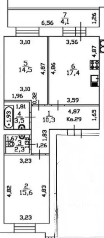 2-к кв. Марий Эл, Йошкар-Ола ул. Вознесенская, 28 (63.6 м) - Фото 2