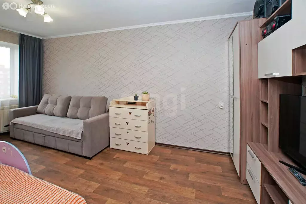 1-комнатная квартира: Омск, микрорайон Заозёрный, улица Бородина, 10/1 ... - Фото 0