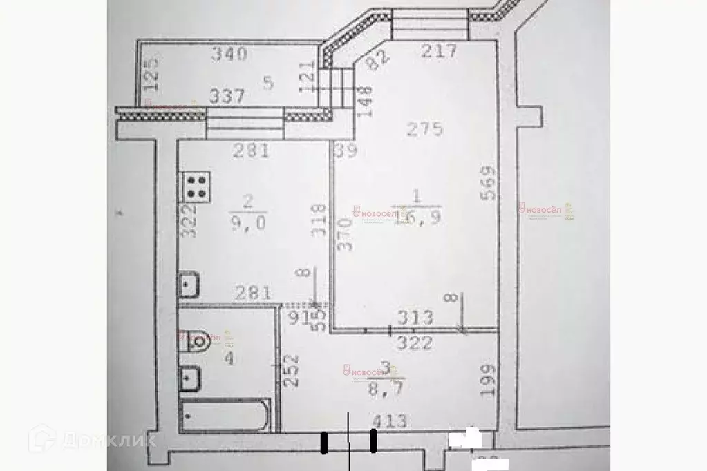 Продаётся 1-к квартира, 40 м - Фото 1