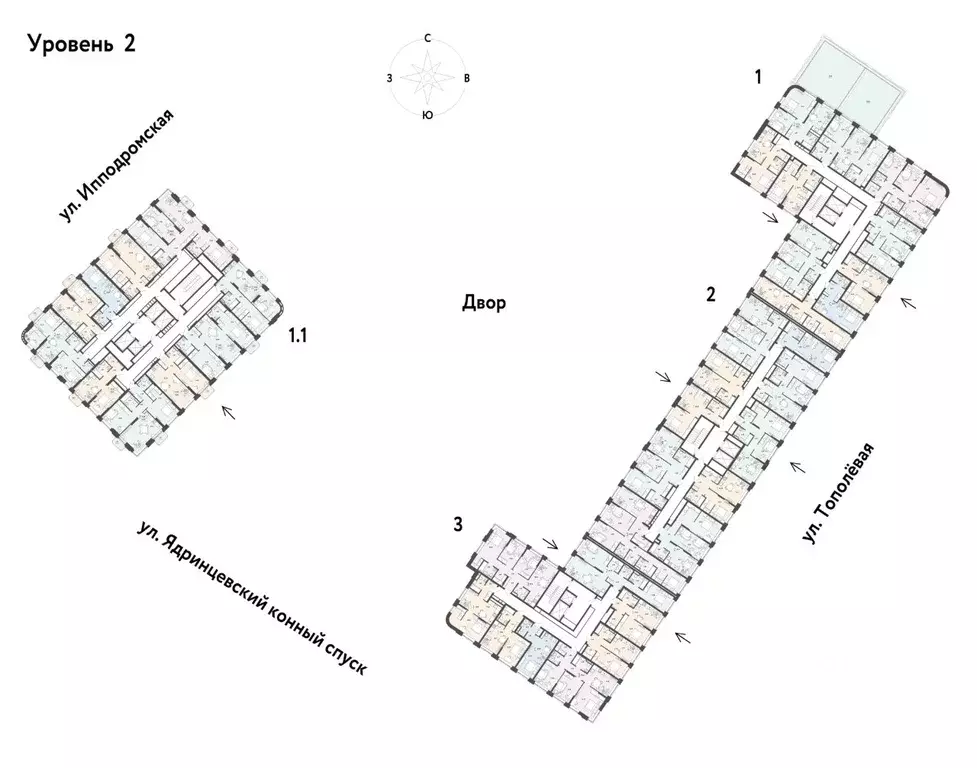 Студия Новосибирская область, Новосибирск  (32.81 м) - Фото 1
